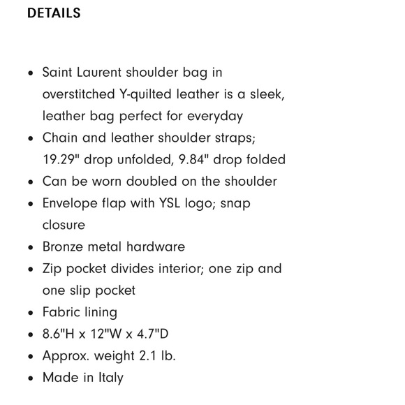 Ysl Lou Lou Handbag - Picture 11 of 17